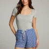 Outlet River Heather Grey Bodysuit Women Loungewear | Bottoms