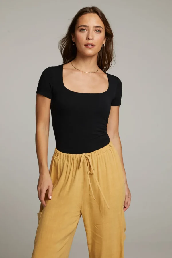 Best Sale River True Black Bodysuit Women Loungewear | Bottoms