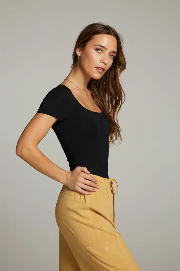 Best Sale River True Black Bodysuit Women Loungewear | Bottoms