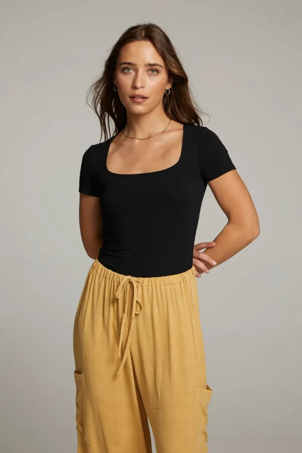 Best Sale River True Black Bodysuit Women Loungewear | Bottoms
