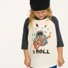 Online Rock & Roll Baseball Tee Women/Kids/BOY Boys | Music
