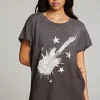 Sale Rock Guitar Tee Women Loungewear | Graphics