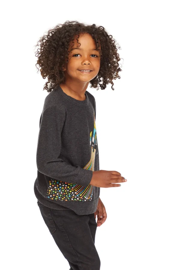 Flash Sale Rocket Ship Long Sleeve Kids/BOY Boys