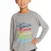 Best Rocketships Boys Long Sleeve Crew Neck Tee Kids/BOY Boys