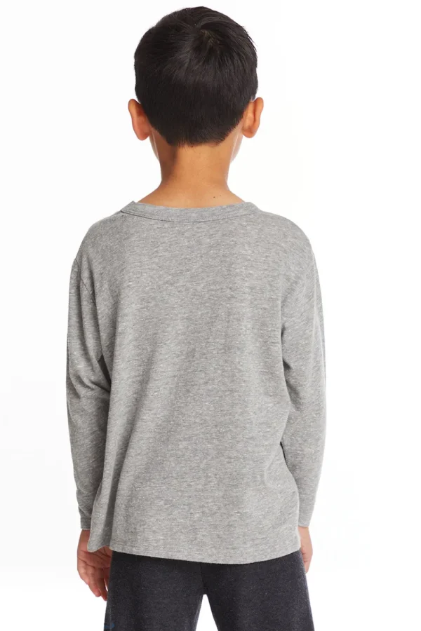 Best Rocketships Boys Long Sleeve Crew Neck Tee Kids/BOY Boys