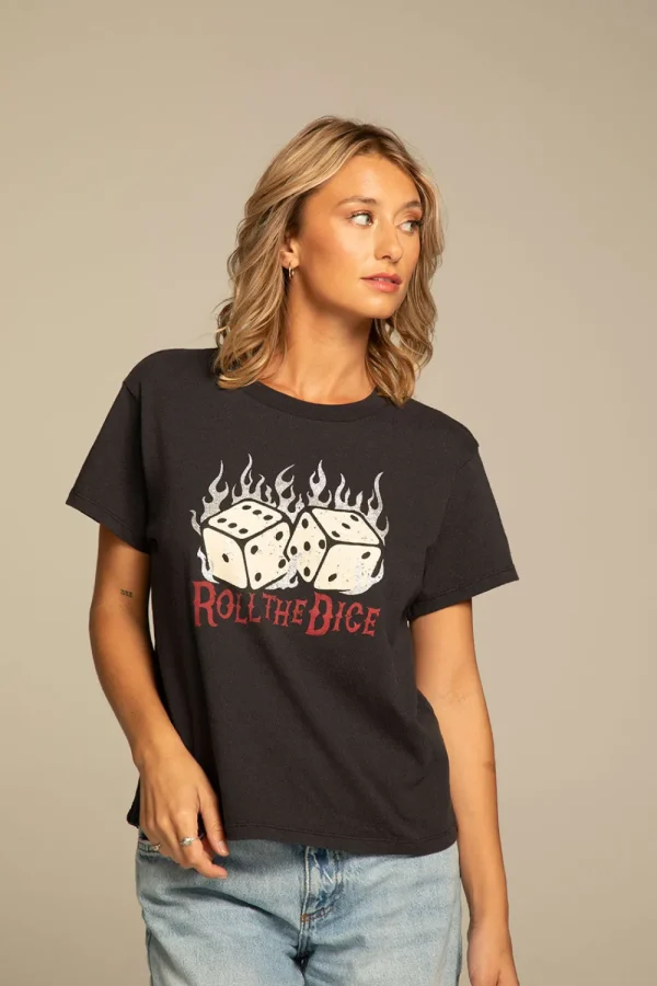 Cheap Roll The Dice Tee Women Loungewear | Graphics