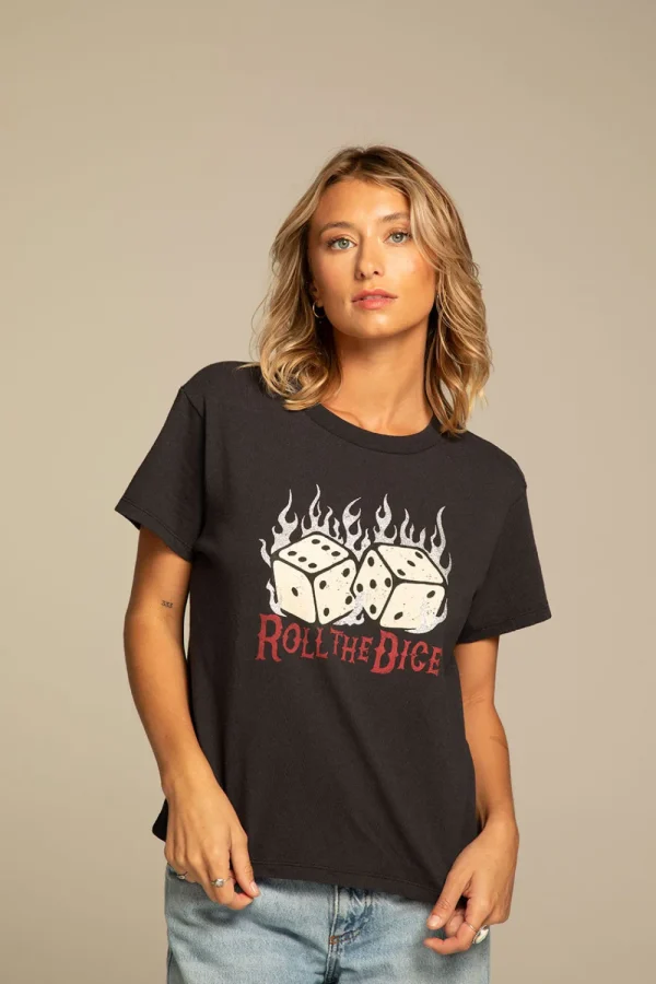 Cheap Roll The Dice Tee Women Loungewear | Graphics