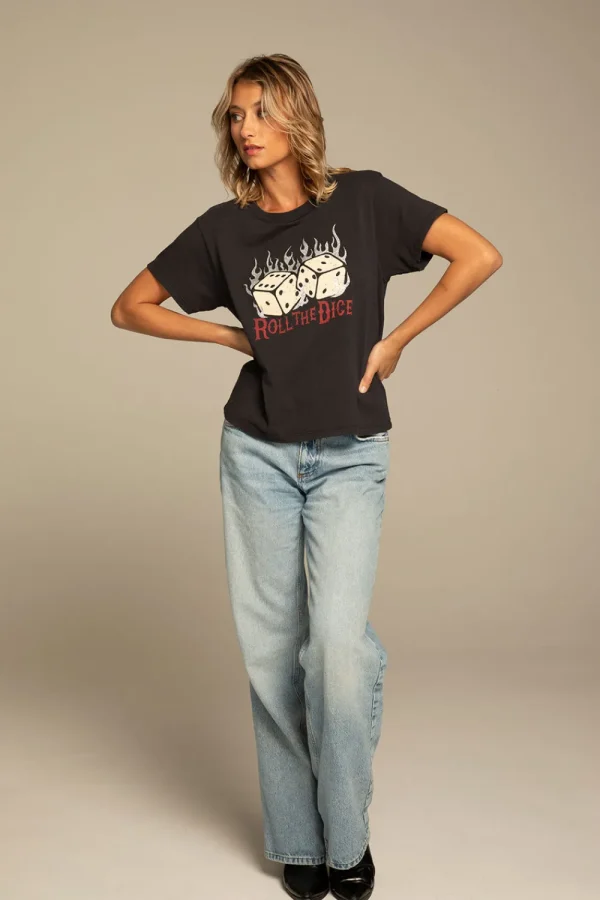 Cheap Roll The Dice Tee Women Loungewear | Graphics