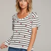 Online Rolling Stones All Over Logo Tee Women Loungewear | Music