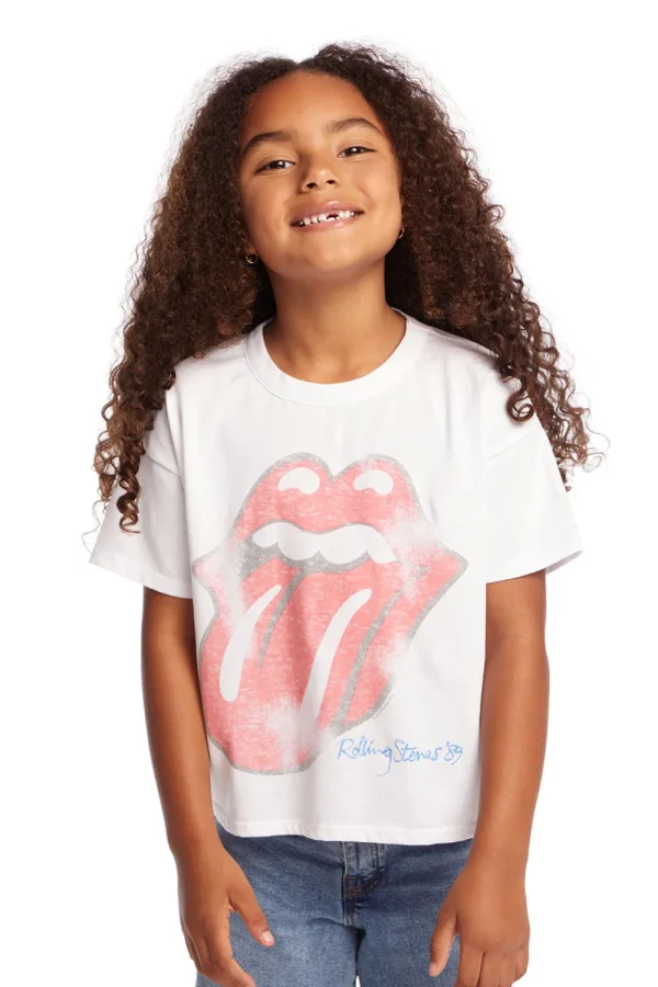 Best Sale Rolling Stones Classic Logo Girls Tee Women/Kids Girls | Music
