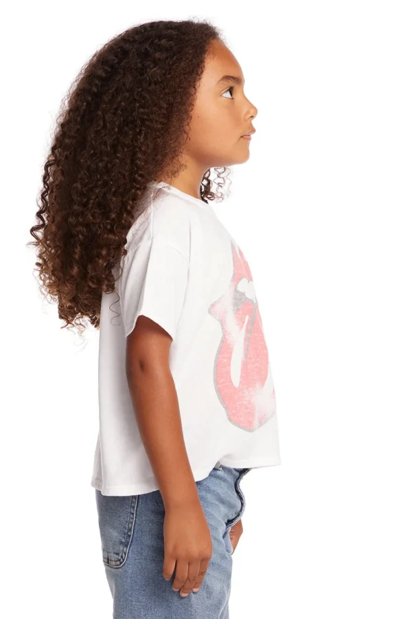 Best Sale Rolling Stones Classic Logo Girls Tee Women/Kids Girls | Music
