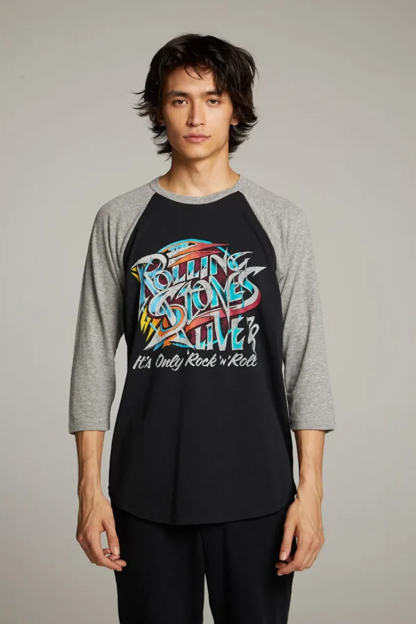 Discount Rolling Stones Live '78 Basball Raglan Tee Women Music