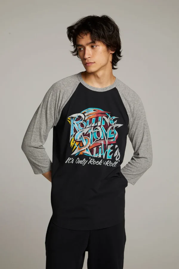 Discount Rolling Stones Live '78 Basball Raglan Tee Women Music