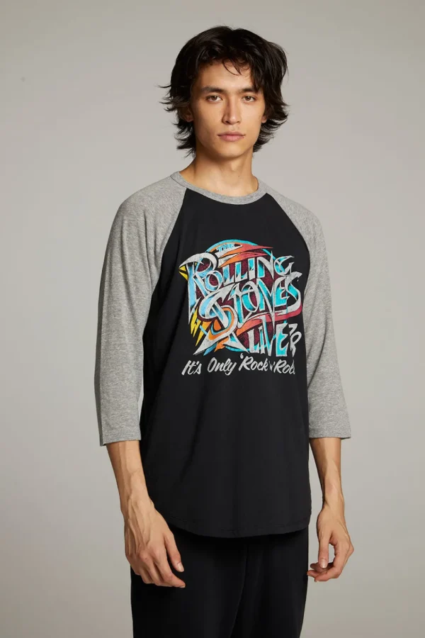 Discount Rolling Stones Live '78 Basball Raglan Tee Women Music