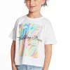Online Rolling Stones Multi Logo Girls Tee Women/Kids Music | Girls