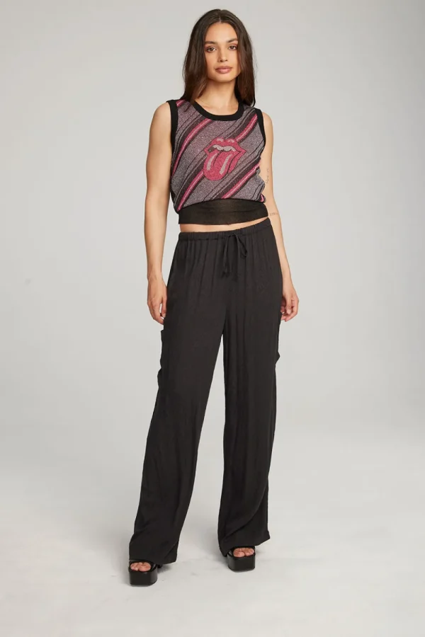 Cheap Rolling Stones Tongue Stripes Women Loungewear | Music