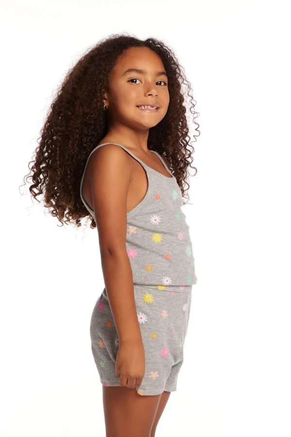 Cheap Rosa Embroidered Flower Girls Romper Kids Girls
