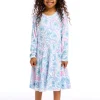 Clearance Rose Tie Dye Kids Girls