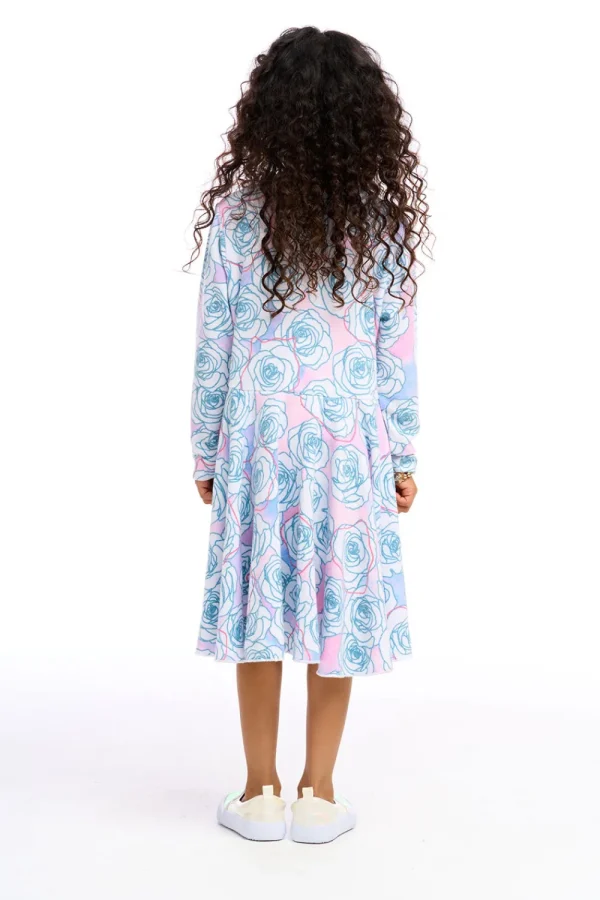 Clearance Rose Tie Dye Kids Girls