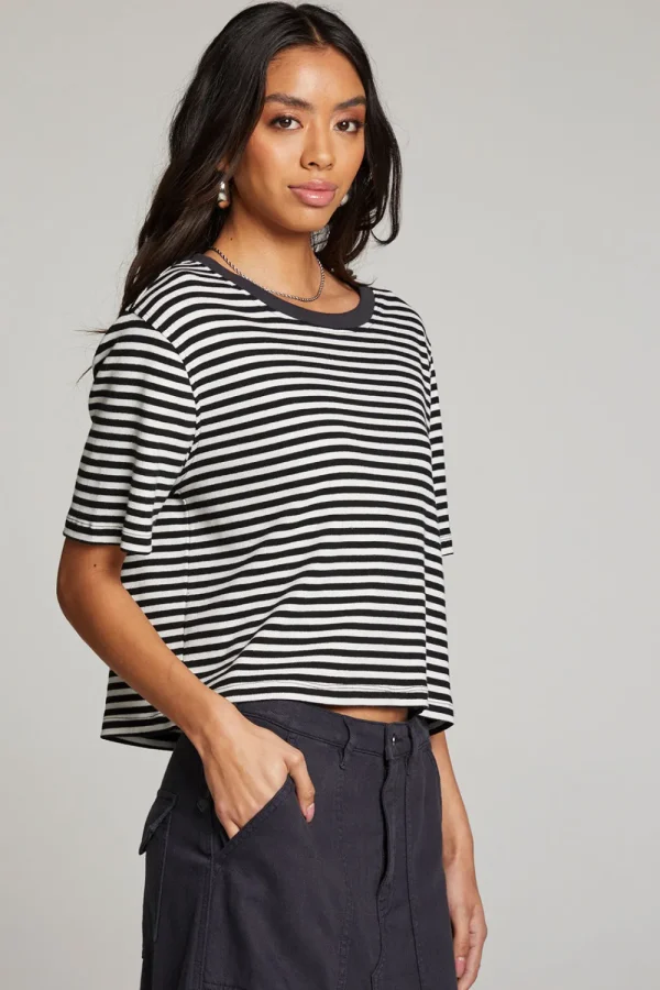 Flash Sale Rover Punk Stripe Tee Women Loungewear | Tops