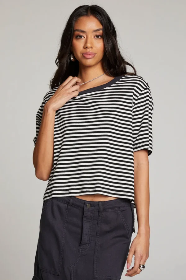 Flash Sale Rover Punk Stripe Tee Women Loungewear | Tops