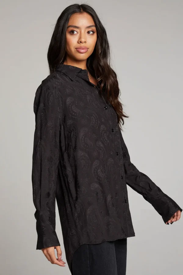 Online Ruby Licorice Button Up Women Loungewear | Tops