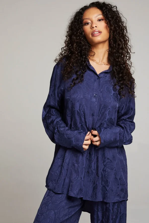 New Ruby Sapphire Button Up Women Loungewear | Tops