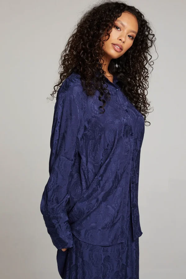 New Ruby Sapphire Button Up Women Loungewear | Tops