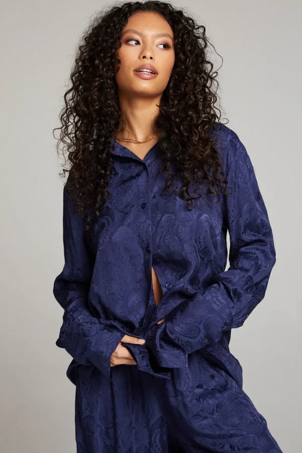 New Ruby Sapphire Button Up Women Loungewear | Tops