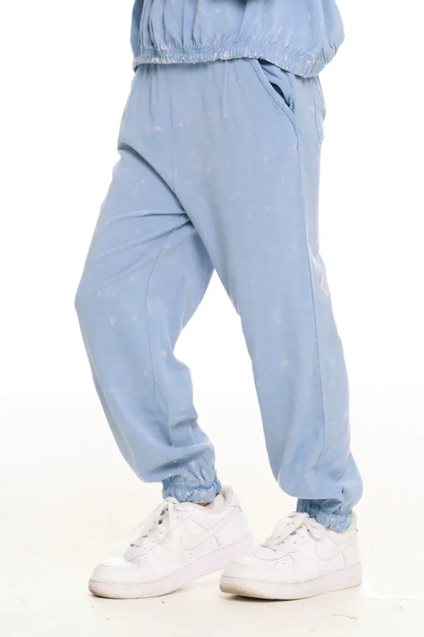 Cheap Ruffle Pocket Easy Jogger Kids Girls
