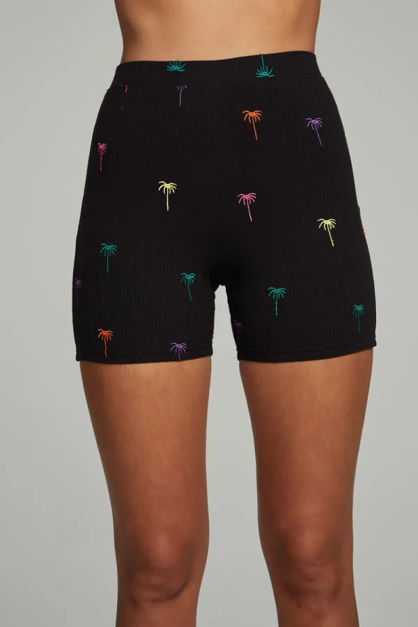 Sale Ryder Bike Shorts - Palm Print Women Loungewear | Bottoms