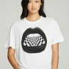 Sale 80's Lips Women Graphics | Tops
