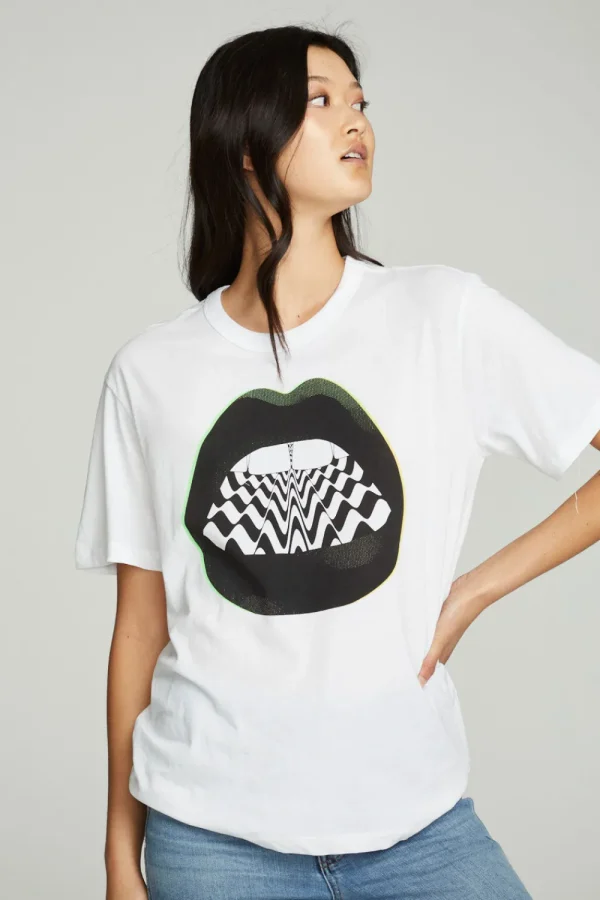 Sale 80's Lips Women Graphics | Tops