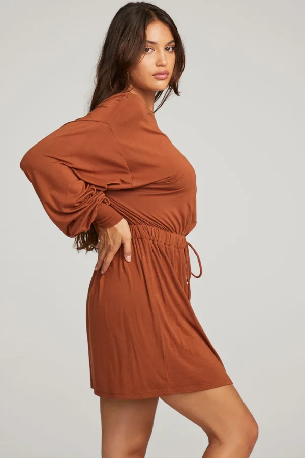 Store Saddle Whiskey Mini Dress Women Loungewear | Dresses