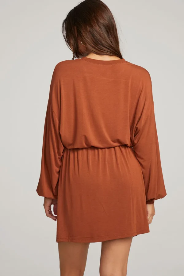 Store Saddle Whiskey Mini Dress Women Loungewear | Dresses