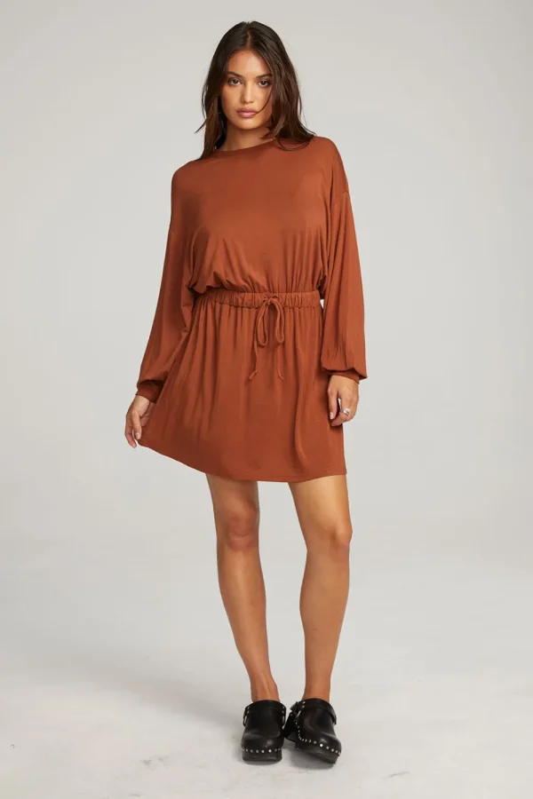 Store Saddle Whiskey Mini Dress Women Loungewear | Dresses