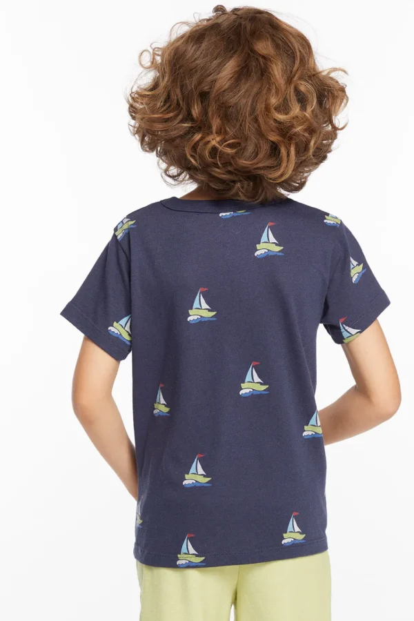 Outlet Sailboats Boys Tee Kids/BOY Boys