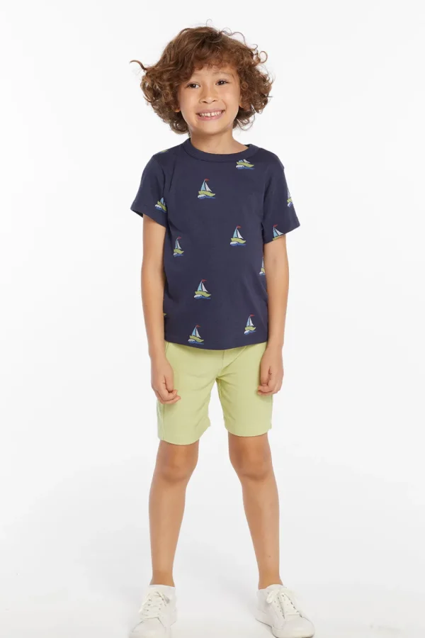 Outlet Sailboats Boys Tee Kids/BOY Boys