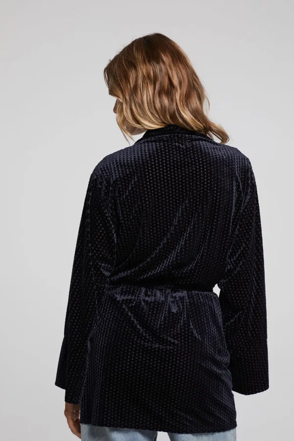 Online Salina Check Burnout Kimono Women Loungewear | Tops