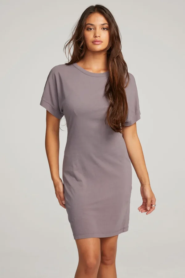 Store Saloon Purple Sage Mini Dress Women Loungewear | Dresses