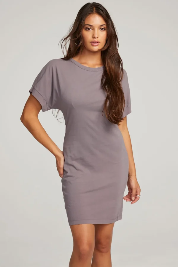 Store Saloon Purple Sage Mini Dress Women Loungewear | Dresses