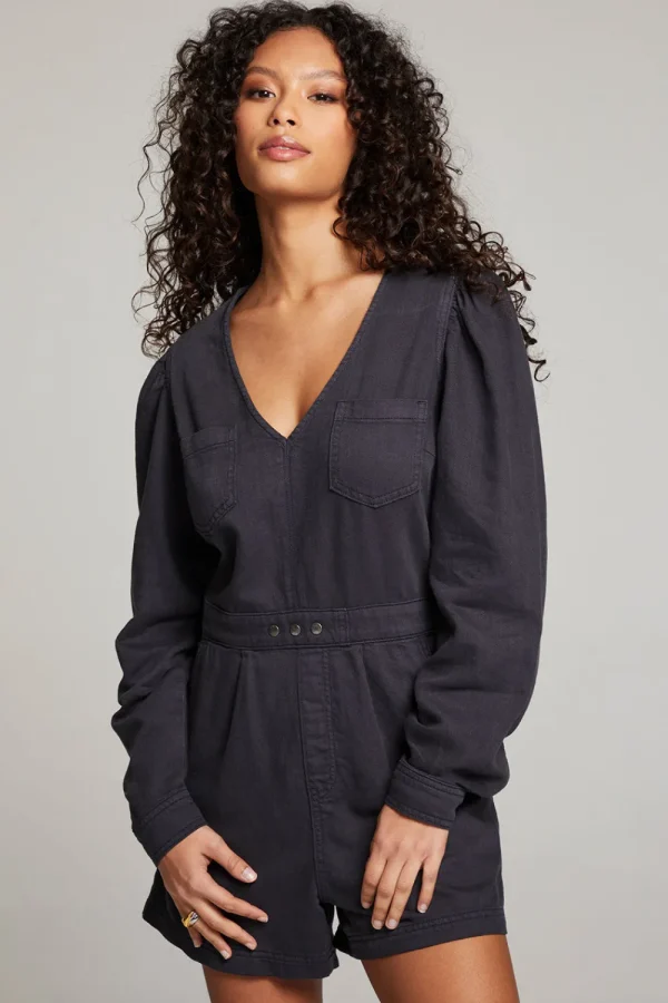 Online Sami Licorice Romper Women Bottoms | Loungewear
