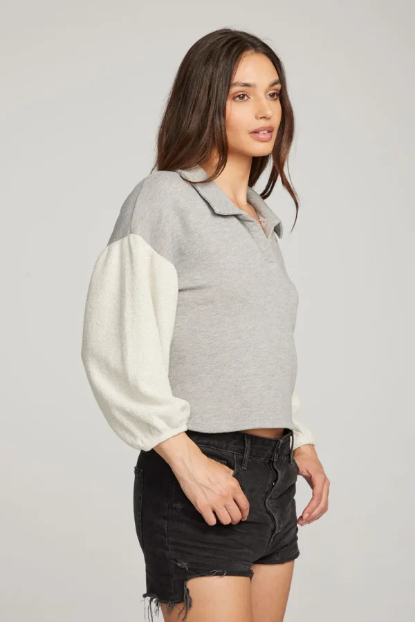 Cheap Saratoga Heather Grey Pullover Women Loungewear | Tops