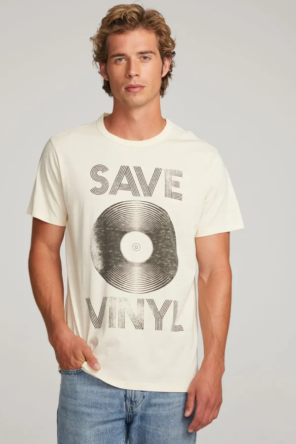 Shop Save Vinyl Mens Tee Women Tops | Music