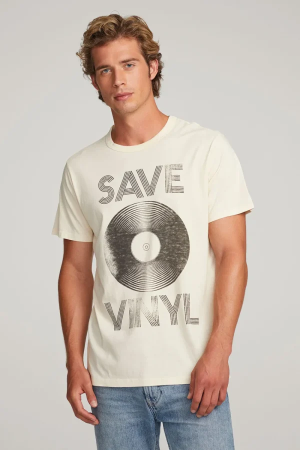Shop Save Vinyl Mens Tee Women Tops | Music