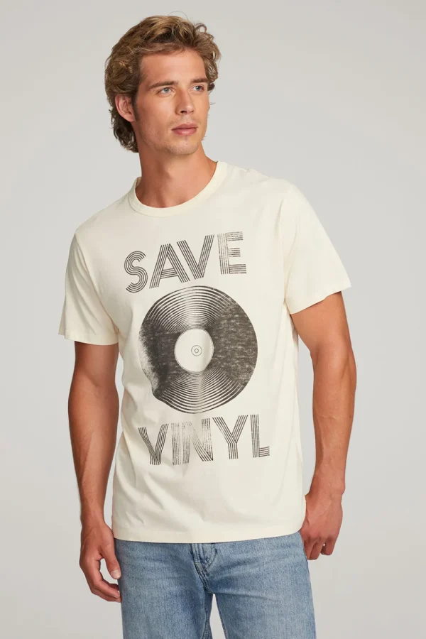 Shop Save Vinyl Mens Tee Women Tops | Music