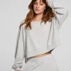 Online Scarlet Heather Grey Pullover Women Loungewear | Tops