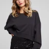 Cheap Scarlet Licorice Pullover Women Loungewear | Tops