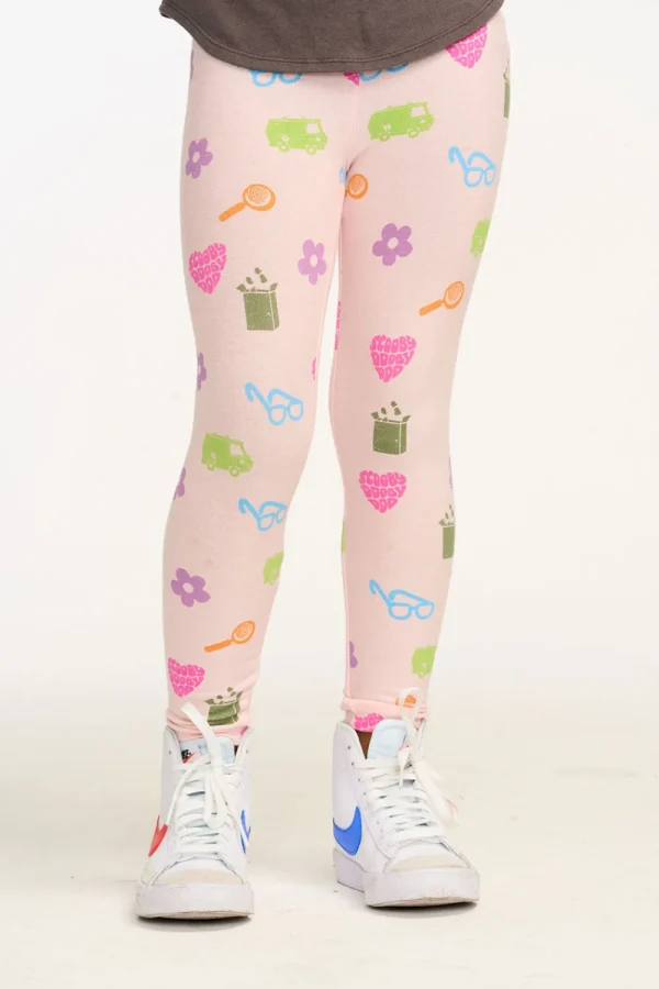 Flash Sale Scooby Doo Mystery Squad All Over Legging Kids Girls