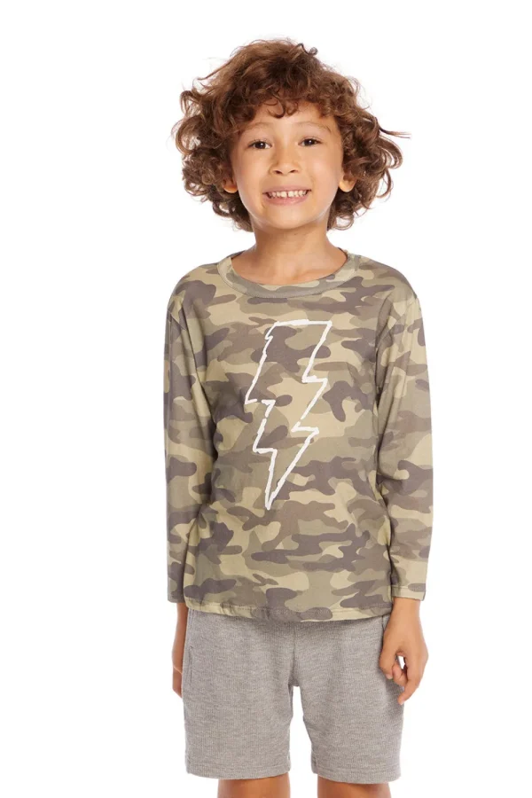 Store Scribble Bolt Boys Long Sleeve Kids/BOY Boys
